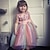 Χαμηλού Κόστους Παιδιά-παιδικό κοριτσίστικο φόρεμα με ηλεκτρικό μηχάνημα φυσαλίδων, παιδικό φόρεμα για μικρά κορίτσια ουράνιο τόξο παγιέτες πάρτι με πλισέ φιόγκο ροζ κόκκινο χαριτωμένα αμάνικα φορέματα μέχρι το γόνατο