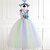 cheap Party Dresses-Girls&#039; Sleeveless Rainbow Unicorn 3D Printed Graphic Dresses Princess Sweet Maxi Dress Kids Toddler Performance Party Special Occasion Mesh
