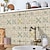 cheap Tile stickers-24pcs Creative Kitchen Bathroom Living Room Self-adhesive Wall Stickers Waterproof Fashion Blue Tile Stickers