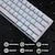 cheap Keyboards-Wireless Dual Mode Bluetooth / USB Mechanical Keyboard Computer Keyboard Lightweight Keyboard with Built-in Li-Battery Powered 61 Keys / #