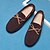 cheap Men&#039;s Slip-ons &amp; Loafers-Men&#039;s Loafers &amp; Slip-Ons Driving Loafers Sporty Classic Daily Suede Breathable Non-slipping Wear Proof Black Brown Fall Spring / Square Toe