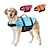 baratos Roupa para Cães-coletes salva-vidas para cães, reflexivos&amp;amp; colete preservador ajustável com flutuabilidade aprimorada&amp;amp; alça de resgate para natação