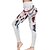 cheap Yoga Leggings &amp; Tights-Women&#039;s Leggings Sports Gym Leggings Yoga Pants Spandex White Winter Tights Leggings Feathers Tummy Control Butt Lift Clothing Clothes Yoga Fitness Gym Workout Running / High Elasticity / Athletic