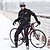 baratos Calções, collants e calças de homem-ROCKBROS Homens Calças Para Ciclismo Moto Calças Inverno Ciclismo de Montanha Ciclismo de Estrada Esportes Retalhos Térmico / Quente Forro de Velocino Tapete 3D Manter Quente Preto Roupa Roupa de