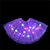 abordables Bas-Enfants Fille Jupe violet foncé Rose Dragée Violet Couleur Pleine Transparent LED Soirée basique