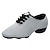 abordables Zapatos de baile latino-Mujer Zapatos de Baile Latino Zapatos de Baile Moderno Practica Trainning Zapatos de baile Rendimiento Con Lazo Zapatilla Suela Dividida Corte Talón grueso Cordones Tira de tobillo Negro Gris Rojo