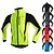 cheap Cycling Jackets-Arsuxeo Men&#039;s Cycling Jacket Bike Jacket Winter Softshell  Fleece Jacket Top Windproof Waterproof 15-k Thermal Warm up Breathable Stripe Reflective Polyester Spandex Winter Road Cycling Relaxed Fit