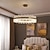 baratos Design de Anel e Redondo-led pendant light 60 cm lanterna desgin lustre metal pintado com acabamentos modernos 220-240v