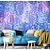 voordelige Muurschilderingen-muurschildering behang muursticker die print custom peel en stick verwijderbare zelfklevende blauw-violette kristallen pvc/vinyl home decor