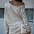 cheap Party Dresses-Women&#039;s Party Dress Sequin Dress Holiday Dress Mini Dress Black White Gold Pure Color Long Sleeve Winter Fall Spring Sequins Fashion One Shoulder Loose Fit Party Winter Dress Birthday 2023 S M L XL