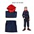 cheap Anime Cosplay-Inspired by Jujutsu Kaisen Yuji Itadori Anime Cosplay Costumes Japanese Cosplay Suits Outfits Top Eye Mask Trousers For Men&#039;s Women&#039;s
