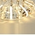 baratos Lustres Exclusivos-52 cm 82 cm luzes de teto led lustre de design exclusivo luzes de montagem embutida aço inoxidável estilo nórdico 110-120 v 220-240 v