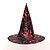 cheap Hats-Women&#039;s Colorful Party Halloween Carnival Party Hat Blood stains Black White Hat Portable Fashion Cosplay / Fall / Winter / Spring / Summer
