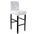 levne Potah na jídelní židli-sametové potahy na barové stoličky strečové, měkké protiskluzové potahy na stoličky s elastickým dnem snímatelné omyvatelné chrániče vysokých sedadel na židle do jídelny kuchyňská barová stolička