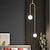 cheap Globe Design-2-Light LED Pendant Light 120cm Dimmable Globe  Circle Design Pendant Lamp Acrylic Artistic Formal Modern  Nordic Style Shops / Cafes Dining Room Bedroom Kids Room Lights 110-240V