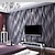 cheap Geometric &amp; Stripes Wallpaper-Cool Wallpapers Wall Mural Solid Color White Grey Gold Wallpaper Removable Background Wallpaper Non Woven for Home Decoration Waterproof Material Home Decor 53*950cm