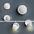 Недорогие Настенные светодиодные светильники-Lightinthebox матовые светодиодные современные настенные светильники, бра для гостиной, спальни, офиса, настенный светильник из алюминиевого сплава, ip44, 220-240 В, 5 Вт