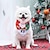 preiswerte Hundekleidung-hund katze dreieck lätzchen zubehör weihnachtsmann frohe weihnachten weihnachtsbaum sanfte weihnachten alltagskleidung hundekleidung welpenkleidung hundeoutfits weiches grünes kostüm für mädchen und