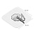 abordables Almacenamiento para la cocina-20 unids transparente fuerte puerta autoadhesiva colgadores de pared ganchos succión carga pesada taza ventosa para almacenamiento de cocina guirnaldas ganchos para colgar toallas