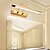 cheap Vanity Lights-Waterproof LED Modern Bathroom Lighting Bedroom Bathroom Iron Wall Light IP65 110-120V 220-240V 6/9/12 W