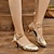 cheap Ballroom Shoes &amp; Modern Dance Shoes-Women&#039;s Ballroom Dance Shoes Modern Shoes Outdoor Practice Waltz Professional Glitter Splicing Low Heel Buckle Bronze Silver Gold