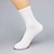 Χαμηλού Κόστους ανδρικές κάλτσες-Ανδρικά 6 ζευγάρια Κάλτσες Μαύρο Λευκό Χρώμα Βαμβάκι Σπαντέξ Μονόχρωμο Causal Καθημερινά Μεσαίο Ανοιξη καλοκαίρι Ανατομικό
