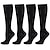 cheap Cycling Socks-4 pairs Compression Socks Crew Socks Sports Socks Men&#039;s Women&#039;s Bike / Cycling Warm Fast Dry Breathable 4 Pairs Brown Mixed color (black and white skin gray) Gray 4 pairs S / M L / XL / Quick Dry