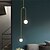 cheap Globe Design-2-Light LED Pendant Light 120cm Dimmable Globe  Circle Design Pendant Lamp Acrylic Artistic Formal Modern  Nordic Style Shops / Cafes Dining Room Bedroom Kids Room Lights 110-240V