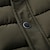 baratos Agasalhos-Casaco infantil masculino com capuz jaqueta de inverno guarnição de pele sintética manga longa verde azul preto liso parka 3-6 anos