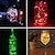 preiswerte LED Lichterketten-1m Lichterkette 10 LEDs SMD 0603 24 Stück Warmes Weiß Weiß Rot Weihnachtshochzeitsdekoration Batterien angetrieben