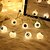 رخيصةأون أضواء شريط LED-هالوين سلسلة أضواء اليقطين هالوين ضوء الزخرفية بطاريات تعمل بالطاقة 1.5 / 3m 10/20 المصابيح الدافئة الأبيض