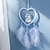 cheap Dreamcatcher-Boho Dream Catcher Handmade Gift Wall Hanging Decor Art Ornament Craft Heart Unicorn Feather For Kids Bedroom Wedding Festival
