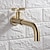 ieftine Montaj Perete-robinet pentru chiuveta de baie, robinet rotativ de perete în stil industrial, robinete de baie cu un singur mâner, doar cu apă rece