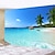 ieftine tapiserie peisajului-tapiserie de perete decor de artă pătură perdea picnic față de masă agățat acasă dormitor sufragerie dormitor decor vacanță vacanță peisaj mare ocean plajă nucă de cocos