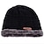 cheap Hiking Clothing Accessories-Winter Beanie Hat Scarf Set Warm Knit Hat Thick Winter Cap Neck Warmer Windproof Outdoor Ski Snow Skull Caps Cotton Claret Black Grey for Skiing Camping / Hiking Hunting
