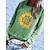 cheap Women&#039;s Hoodies &amp; Sweatshirts-Women&#039;s Plus Size Sweatshirt Pullover Floral Daily Sports Print Light Green Blue Purple Active Vintage Streetwear Round Neck Long Sleeve Without Lining Micro-elastic Fall &amp; Winter