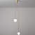 cheap Globe Design-2-Light LED Pendant Light 120cm Dimmable Globe  Circle Design Pendant Lamp Acrylic Artistic Formal Modern  Nordic Style Shops / Cafes Dining Room Bedroom Kids Room Lights 110-240V
