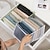 economico Organizzatori di Cassetti per Vestiti-Organizzatore per biancheria intima, organizer per cassetti di biancheria intima, divisori pieghevoli per vestiti, scomparti in nylon per cassetti, set di scatole portaoggetti adatte per reggiseni, calzini, mutande, mutandine e cravatte.