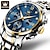 ieftine Cuarț ceasuri-ceas de lux olevs pentru bărbați cronograf ceas cu quartz luminos cadran mare data zilei metal oțel inoxidabil ceas de mână rezistent la apă modă elegant afaceri clasic cadou de Crăciun