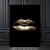 cheap People Prints-Wall Art Canvas Prints Painting Artwork Picture  gold lips Home Decoration Decor Rolled Canvas No Frame Unframed Unstretched