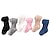 cheap Kids&#039; Socks-Kid&#039;s Girls&#039; Leggings Tights Skin powder Blue White Solid Color Elastic Waist Spring &amp;  Fall Preppy Style 2-8 Years / Cotton