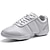 cheap Dance Sneakers-Men&#039;s Dance Sneakers Cheer Shoes Training Performance Practice Lace Up Sandals Strappy Sandals Sporty Look Professional Sneaker Cuban Heel Round Toe Lace-up Teenager Adults&#039; White Black