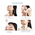 billige Ansiktspleieenhet-hudforyngelse nakke skjønnhetsenhet for ansikt og nakke, ansiktsløftende nakkemassasjeapparat oppvarmingsforyngelse, led foton strammer huden mot rynker