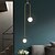 cheap Globe Design-2-Light LED Pendant Light 120cm Dimmable Globe  Circle Design Pendant Lamp Acrylic Artistic Formal Modern  Nordic Style Shops / Cafes Dining Room Bedroom Kids Room Lights 110-240V