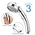 cheap Hand Shower-High Quality 1PC High Pressure 3 Modes Shower Head with Stop Button Adjustable Water Saving Showerhead For Home Hotel Bathroom