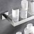 billiga Badrumshyllor-modernt badtoalettställ i rostfritt stål härdat glashylla dusch toalettartiklar ställ kosmetika förvaringsställ