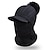 cheap Women&#039;s Hats-Border Hat Winter Women&#039;s One Piece Knitted Pullover Warm Cap Solid Color Ear And Face Protection Hat