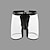 abordables Ropa interior masculina exótica-Hombre 1 paquete Sexy bragas Boxer Malla Básico Nailon Poliuretano Color puro Media cintura Negro Blanco