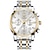 voordelige Quartz horloges-olevs luxe horloge voor mannen chronograaf lichtgevende quartz horloge grote wijzerplaat dag datum metalen roestvrij staal waterdicht polshorloge mode stijlvolle zakelijke klassieke kerstcadeau