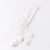 Χαμηλού Κόστους Παιδικές κάλτσες-Παιδικά Κοριτσίστικα Καλσόν Σκόνη δέρματος Θαλασσί Λευκό Συμπαγές Χρώμα Ελαστική μέση Άνοιξη &amp; Χειμώνας Preppy Style 2-8 χρόνια / Βαμβάκι
